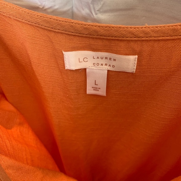 Lauren Conrad Orange Jumpsuit - Picture 4 of 4